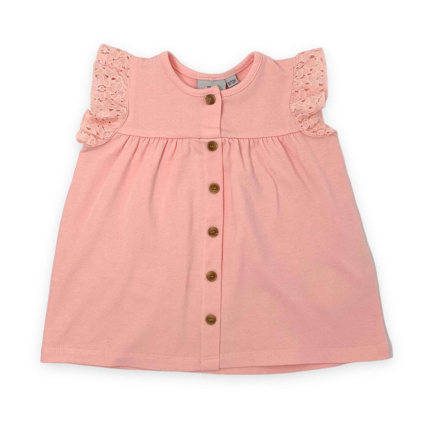 Chandail à volants dentelle