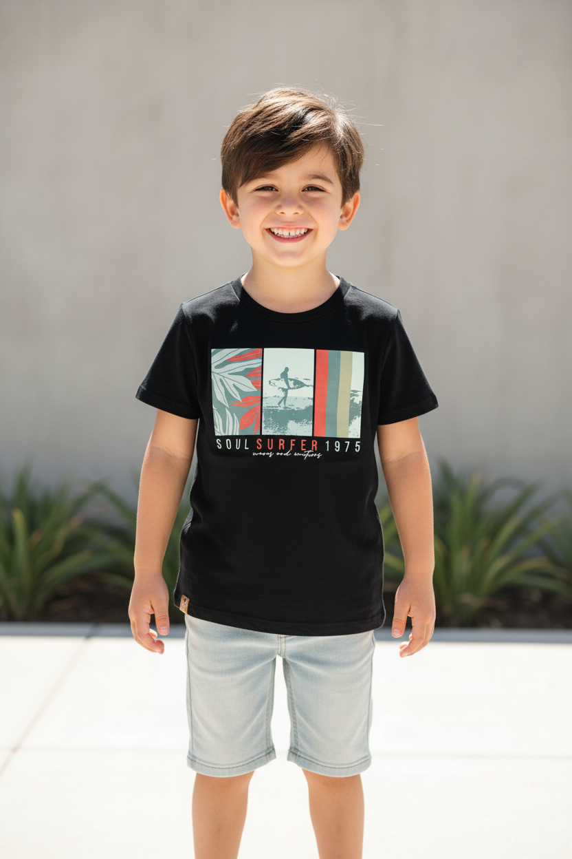 T-shirt imprimé SURF