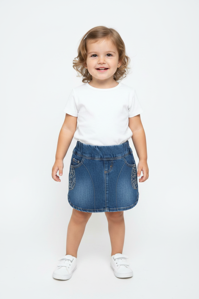 Jupe en jeans stylée