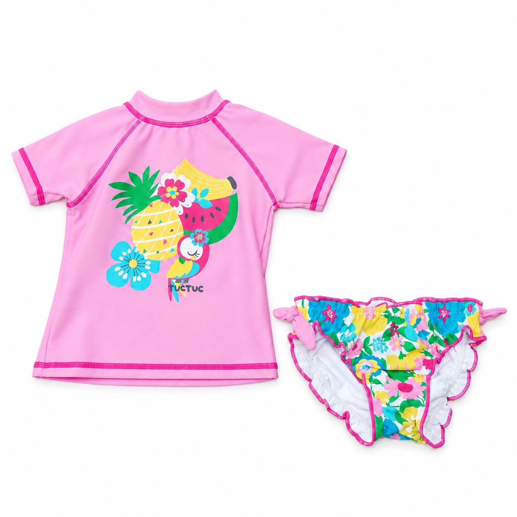 Maillot de bain 2 pièces -Tropical