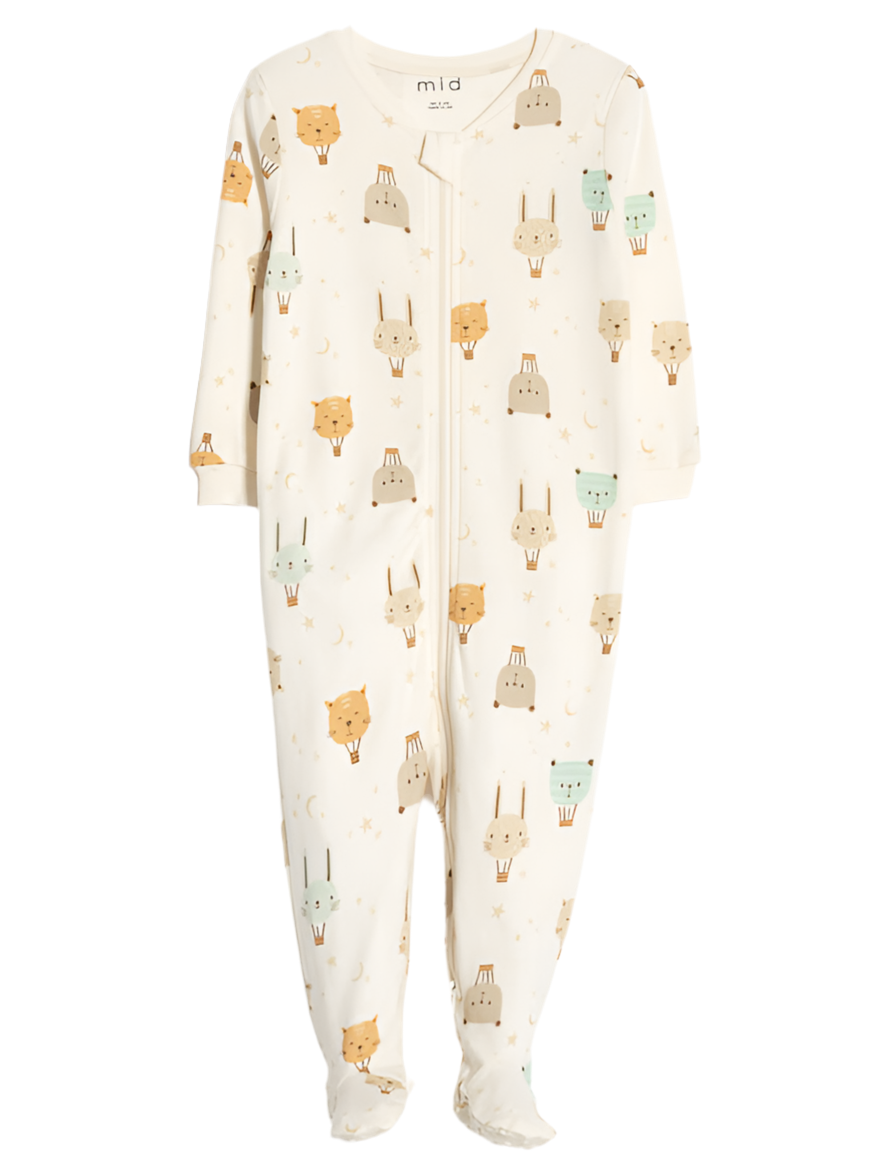 Pyjama 1 pièce Montgolfières