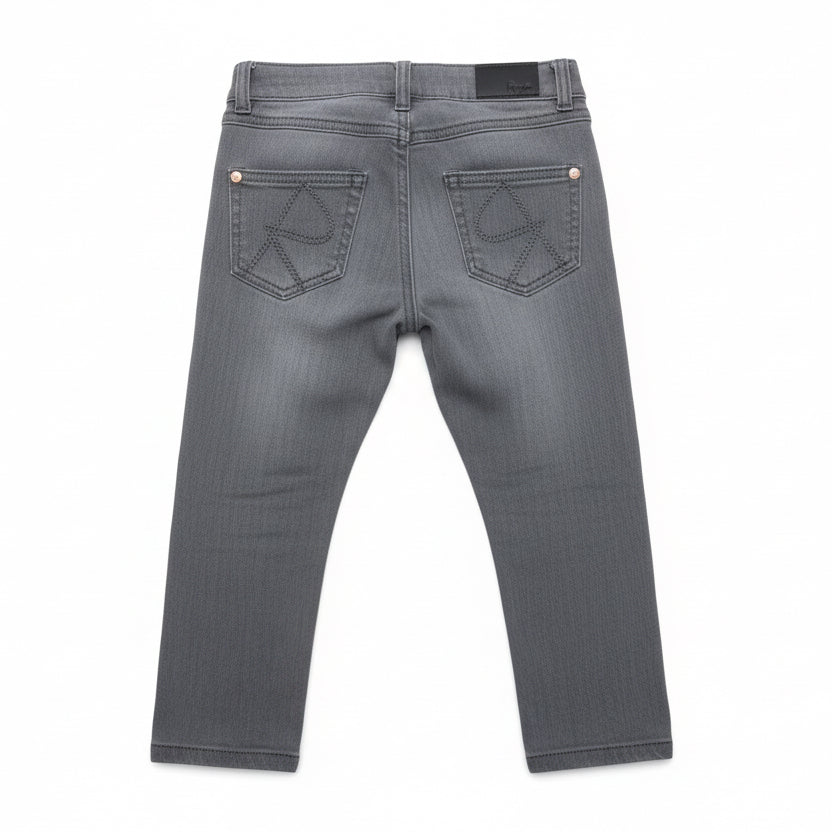 Jogg-Jeans gris