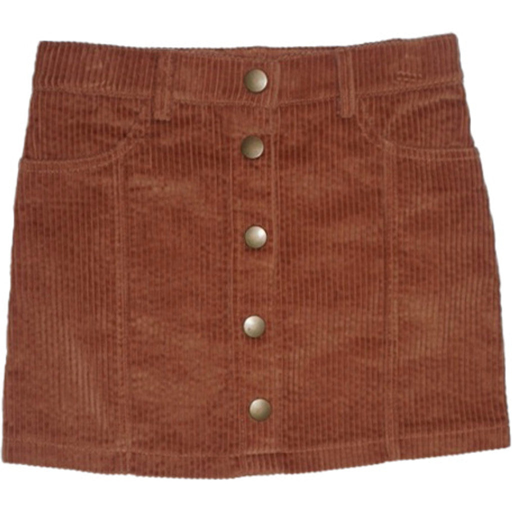 Jupe en velours côtelé