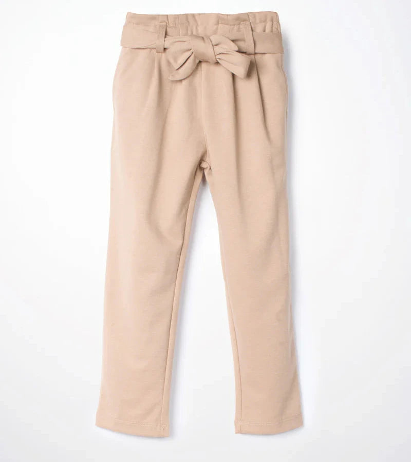 Pantalon droit Beige