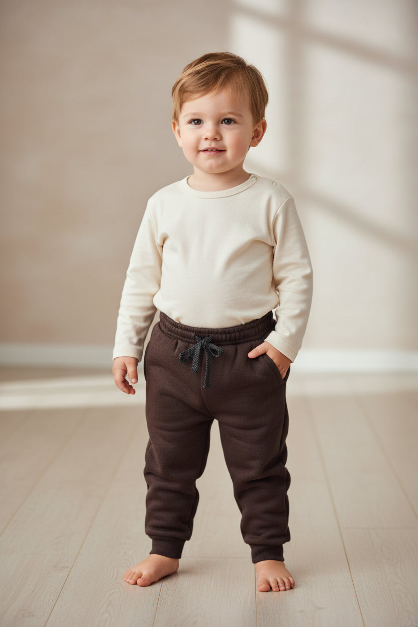 Jogger ouaté Brun