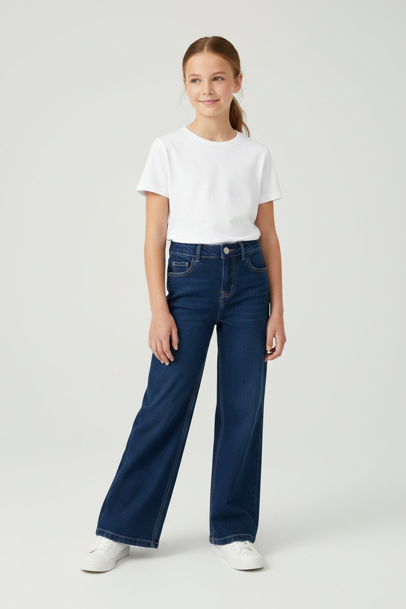 Jeans patte large