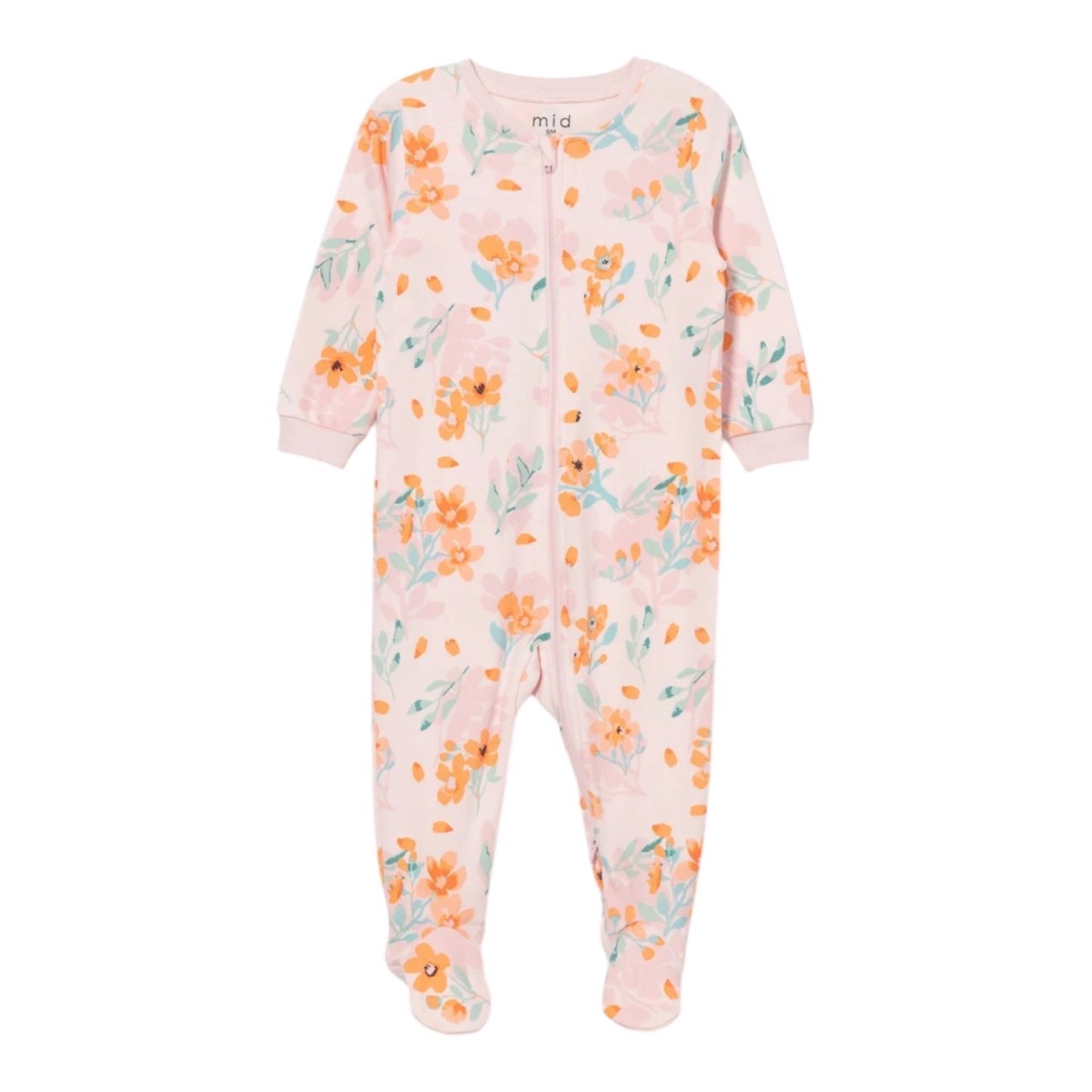 Pyjama 1 pièce Fleurs aquarelle