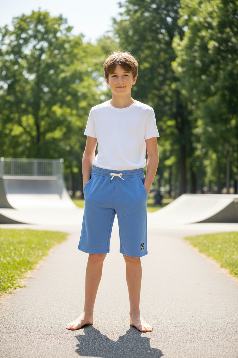 Short bleu