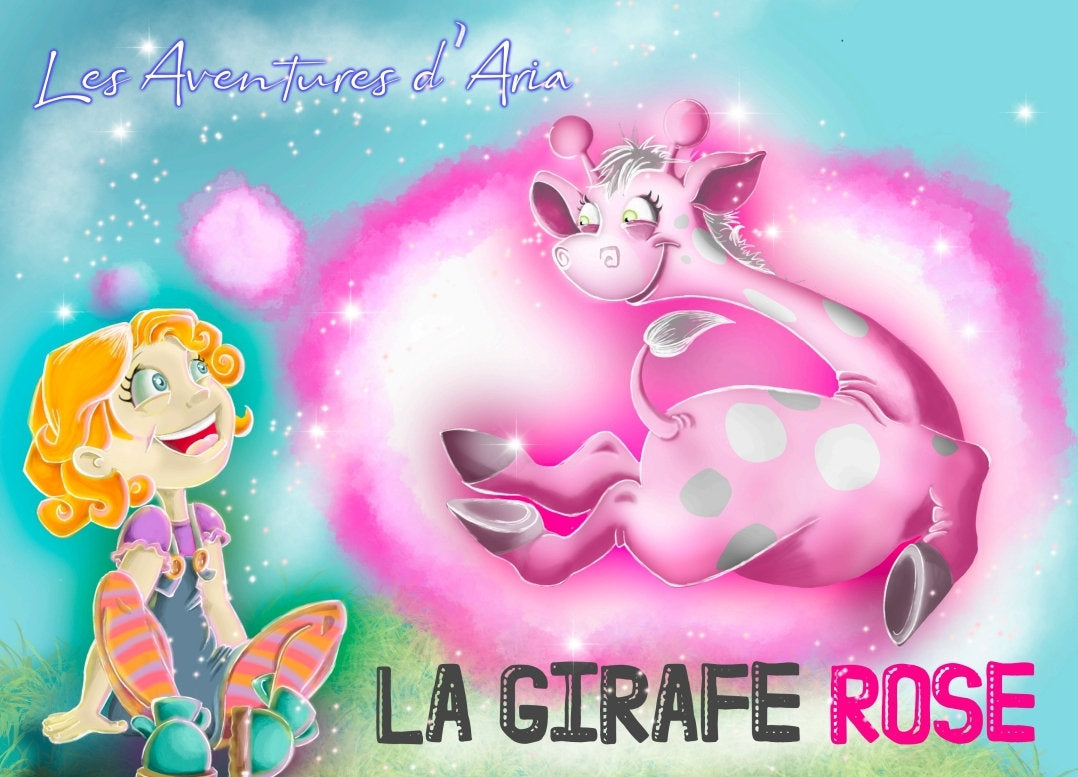 La girafe rose