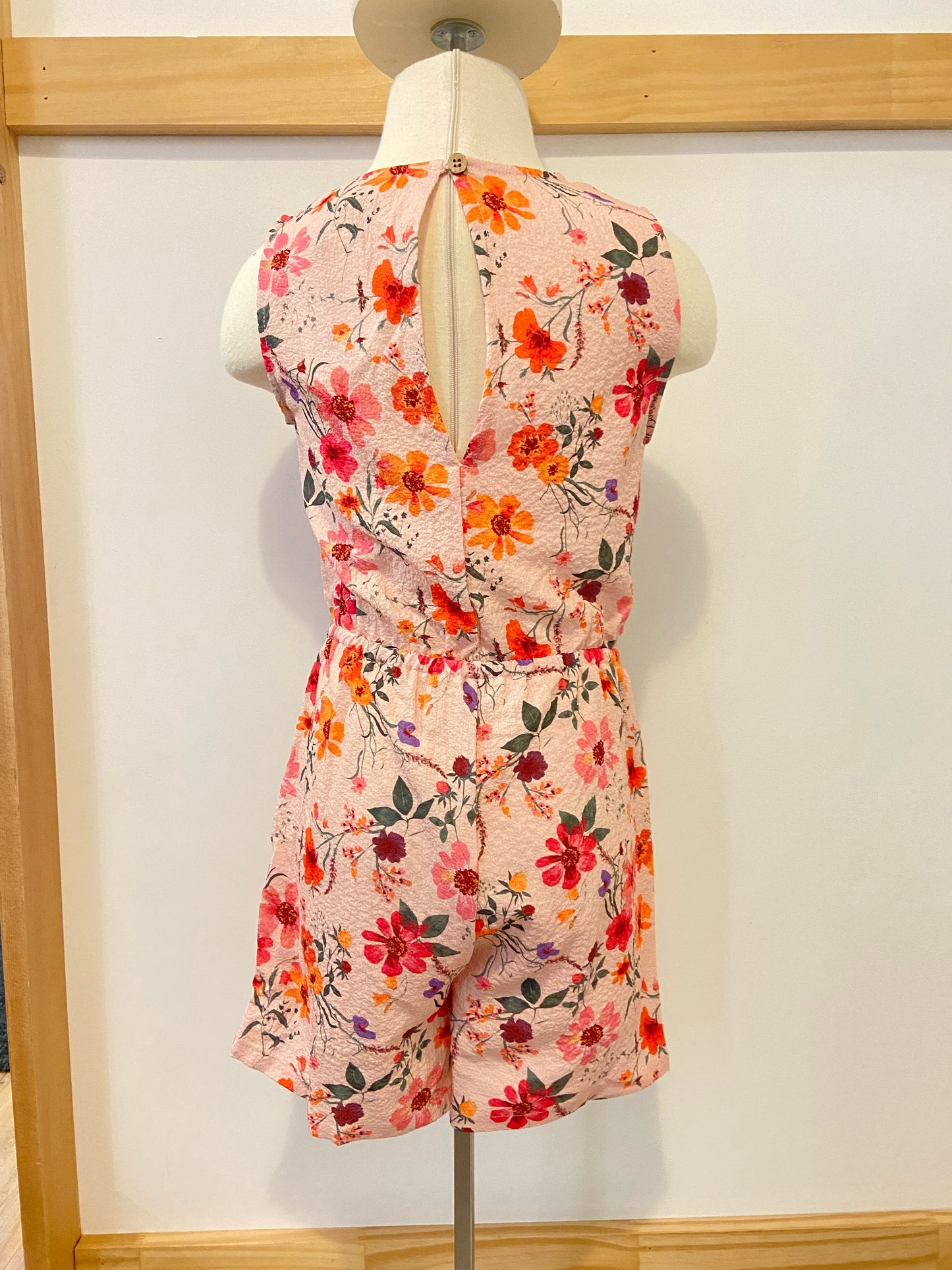 Combishort noué fleuri