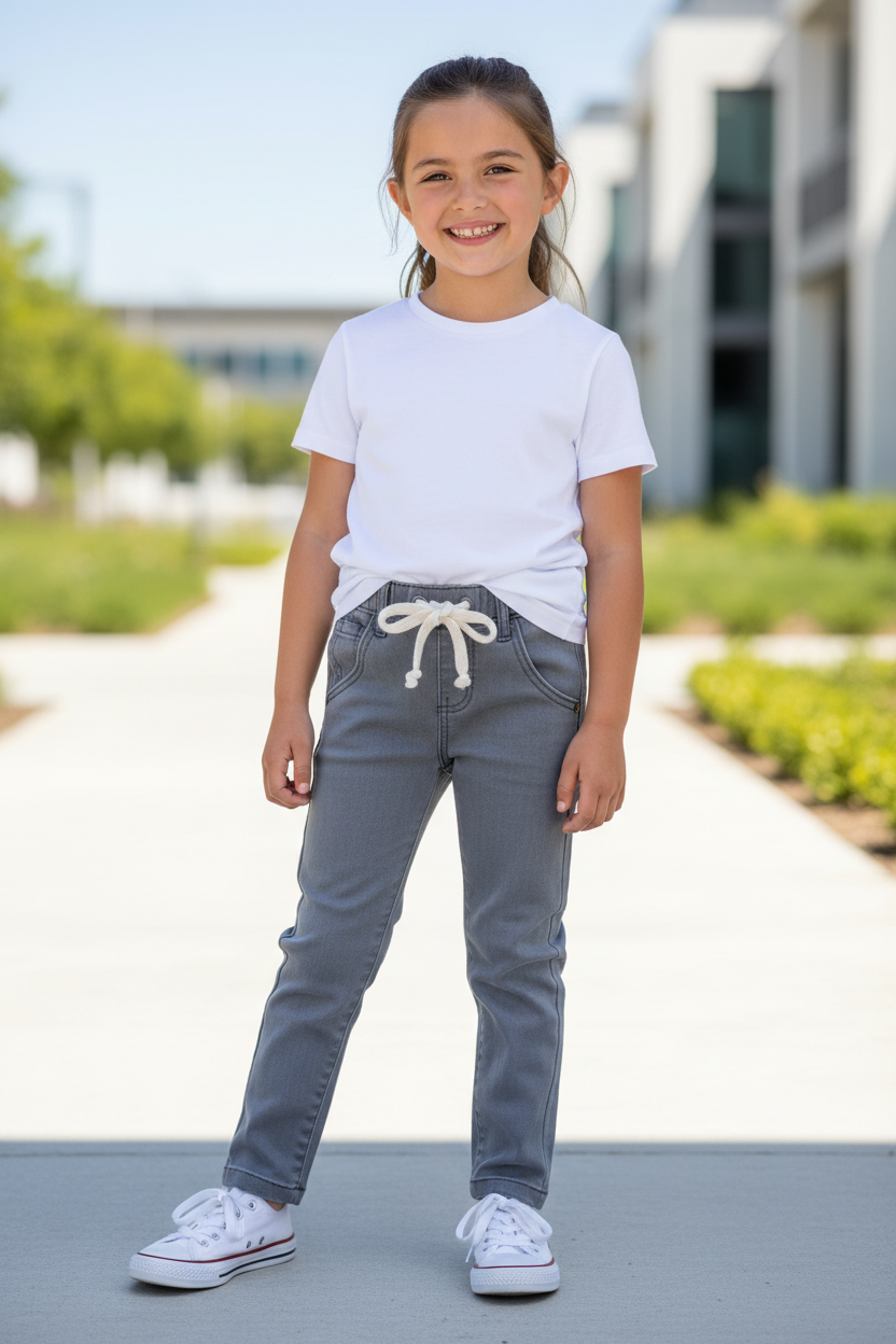 Jogg-jeans gris