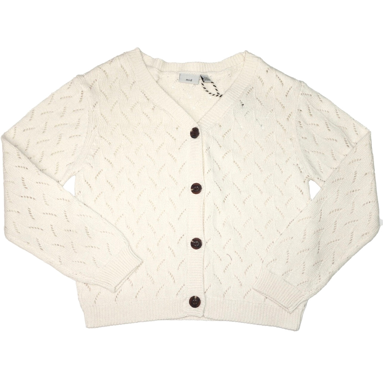 Veste en tricot Ivoire