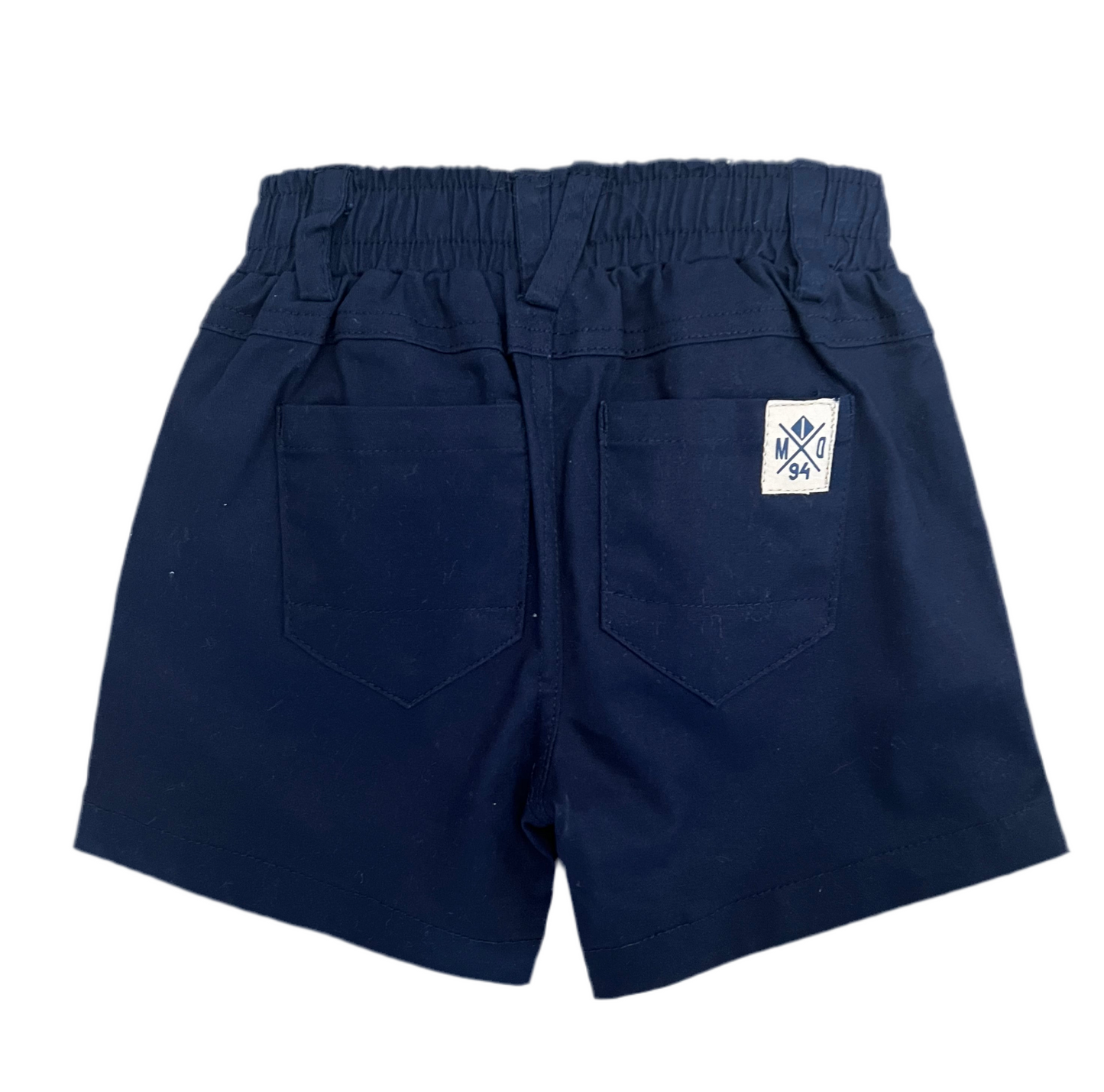 Short uni bleu marine