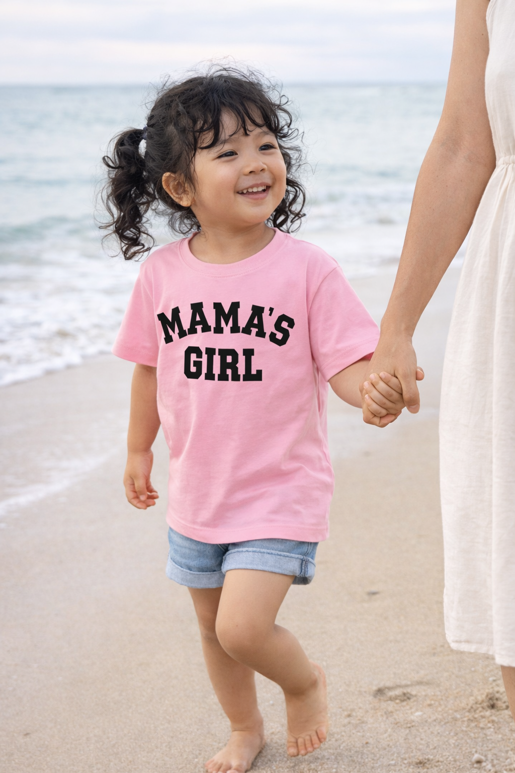 T-Shirt Mama's Girl - Rose