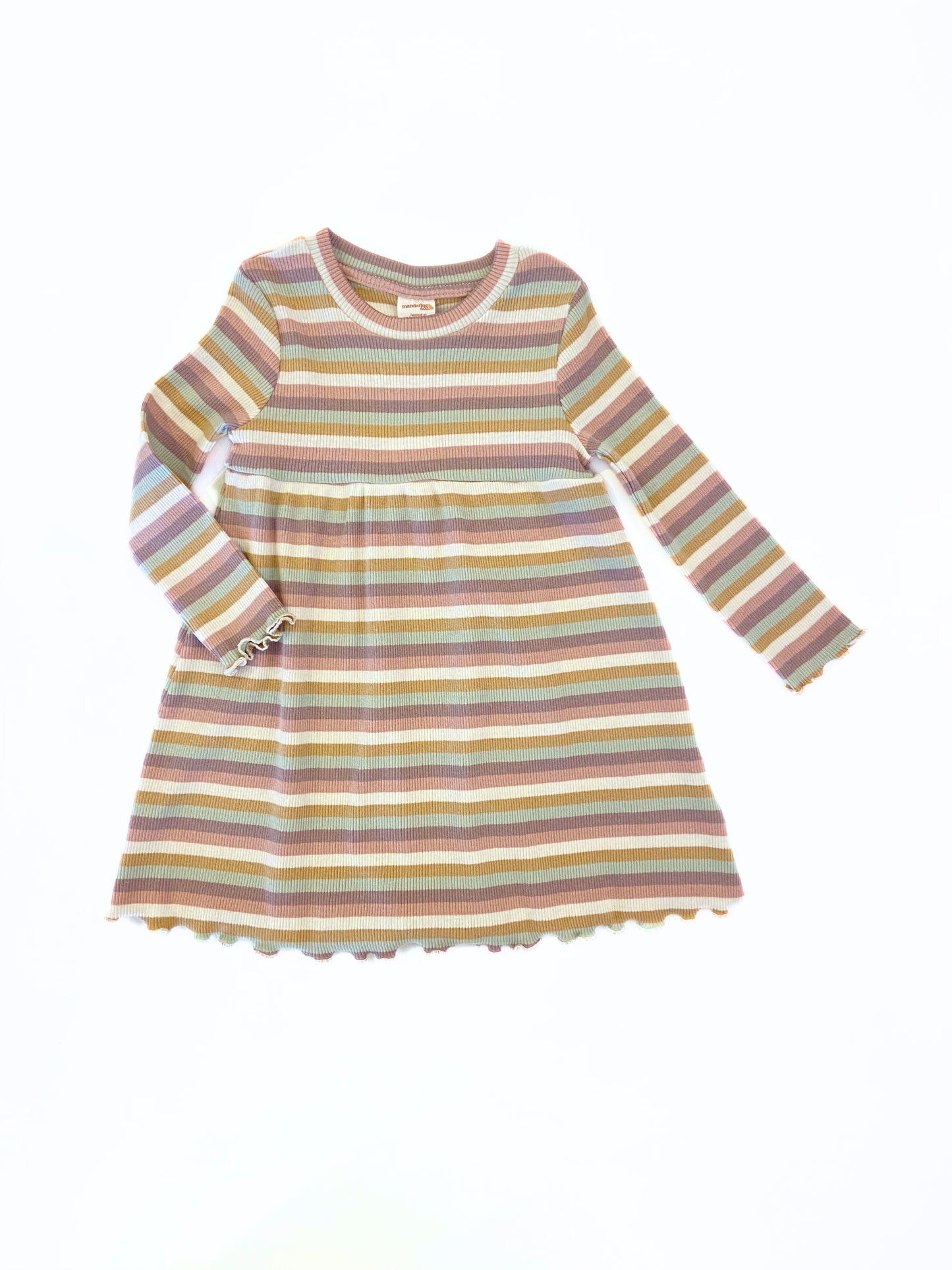 Robe rayée Pastel
