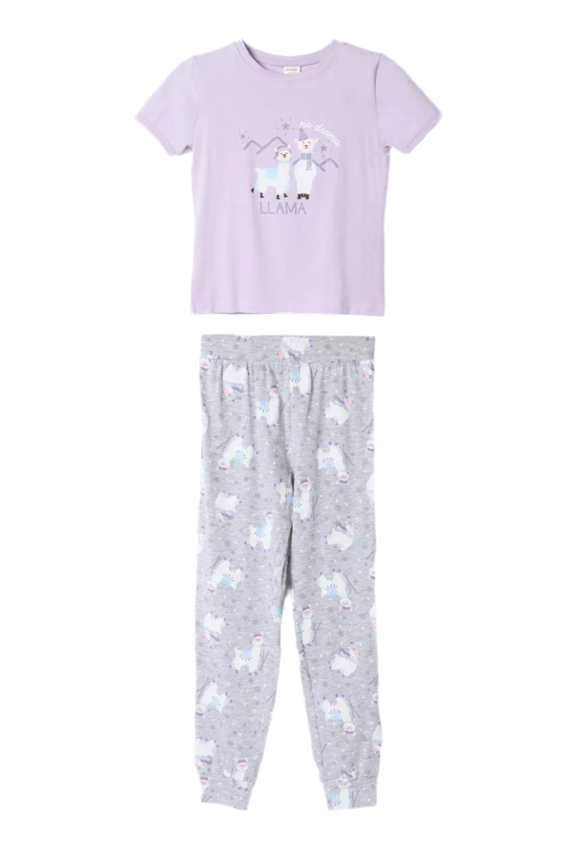 Pyjama 2 pièces Lama