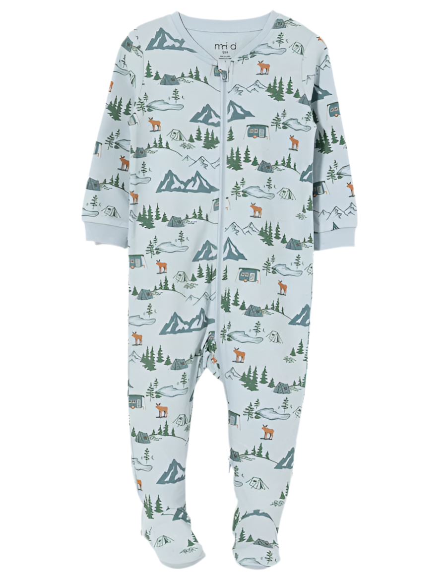 Pyjama 1 pièce Camping sauvage