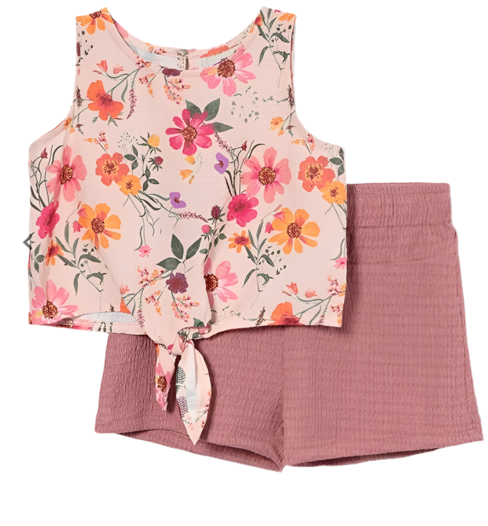 Ensemble 2 pièces Fleuri