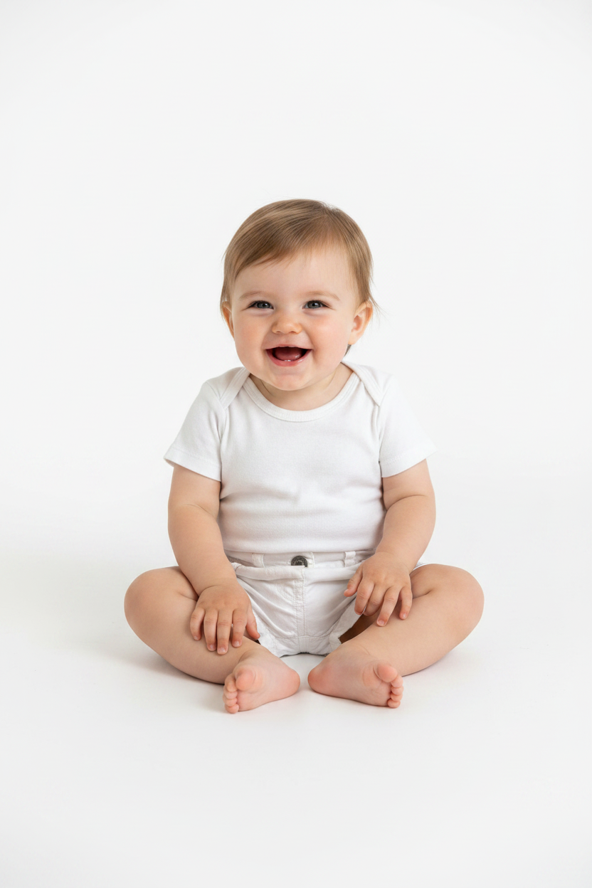Short blanc couture argent à paillettes