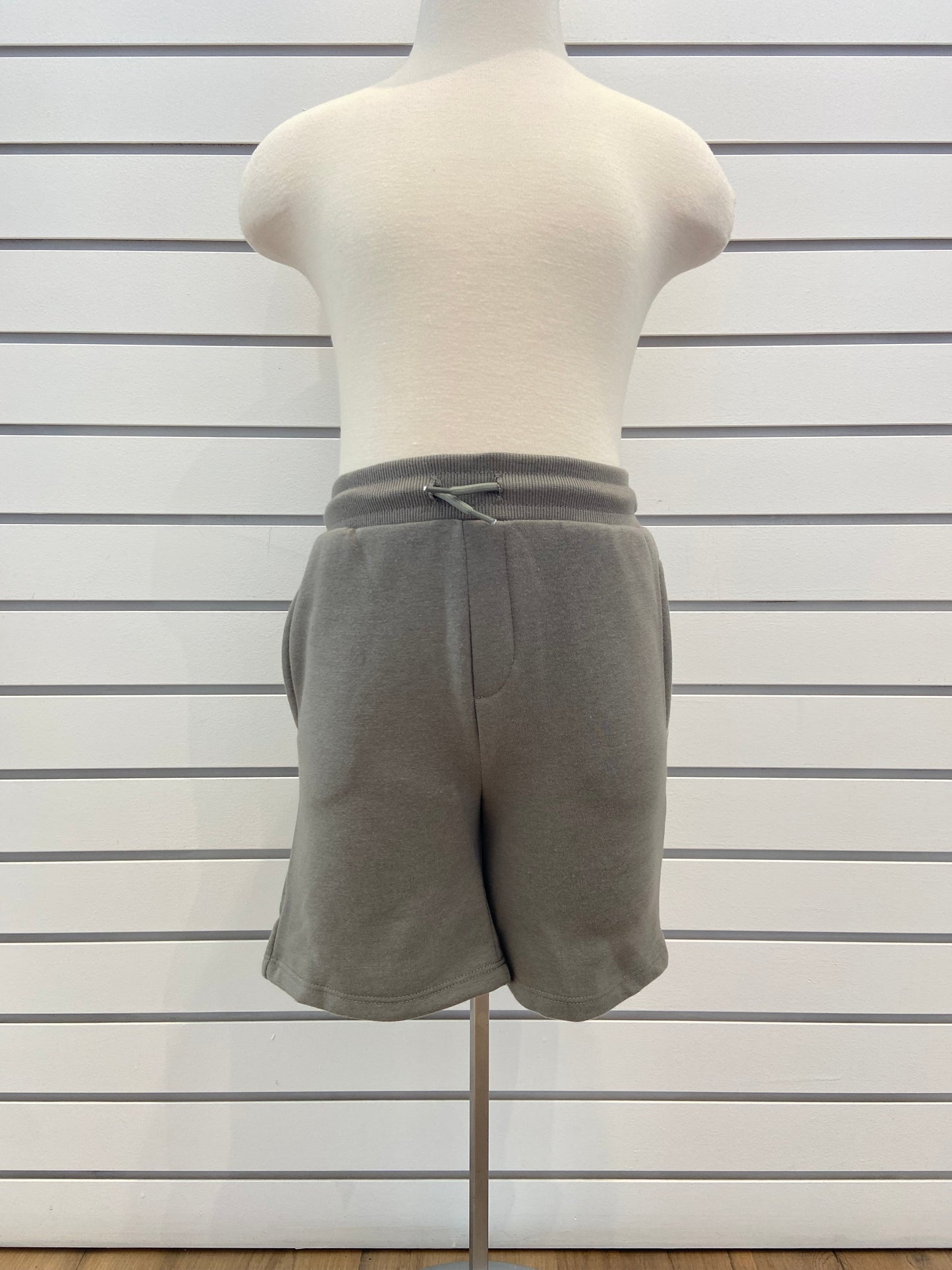 Short en molleton Vert/Gris
