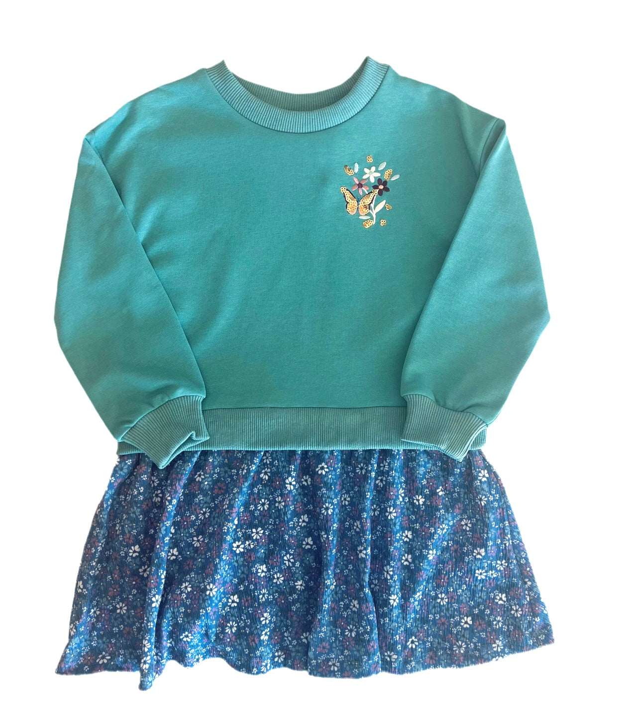 Robe superposée ouaté