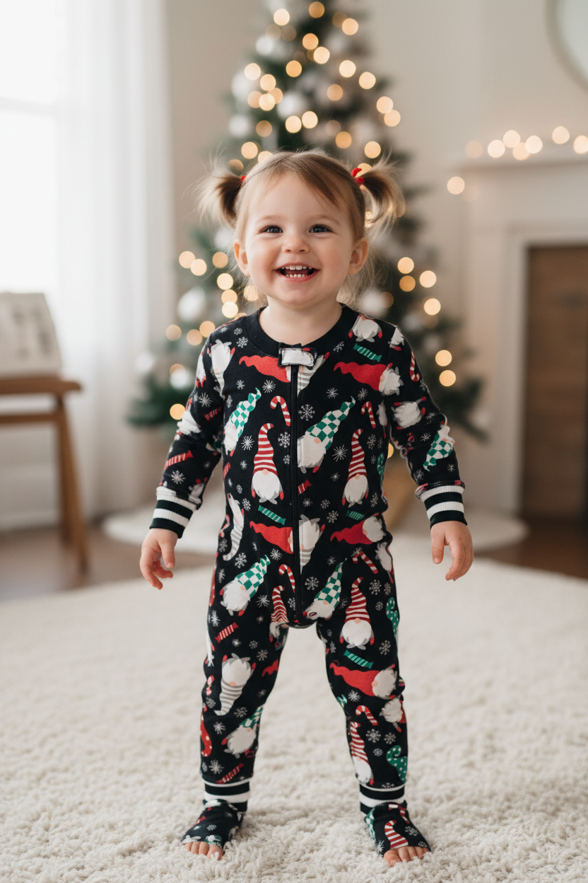 Pyjama 1 pièce Noël Gnomes
