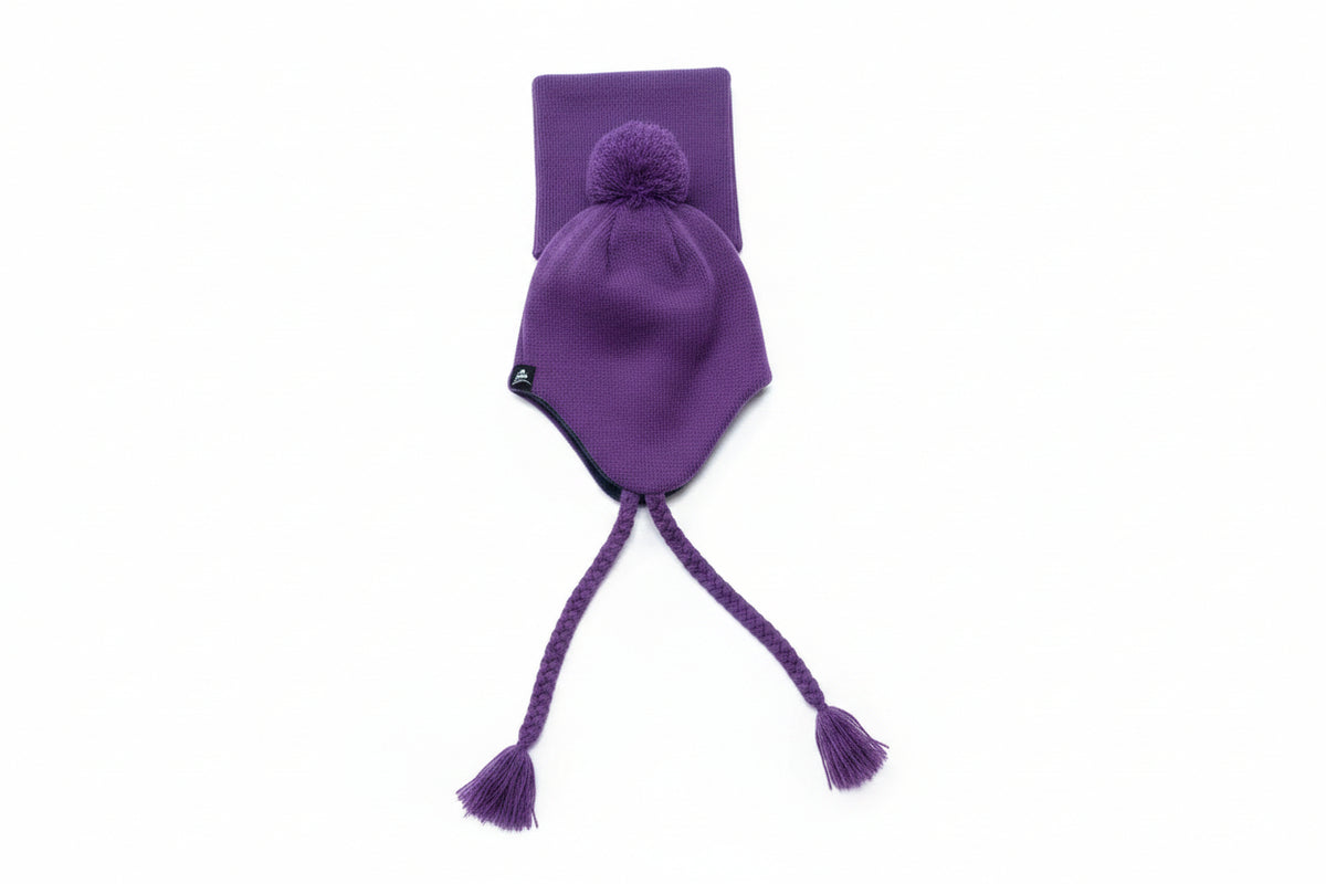 Ensemble Tuque & Cache‑Cou Conifère