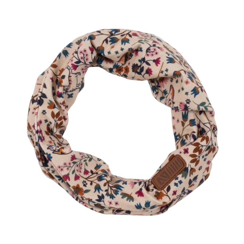 Cache-cou uni Beige Lana