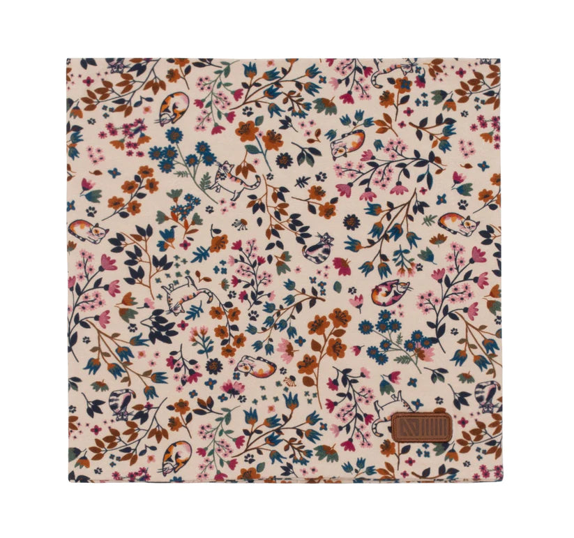 Cache-cou uni Beige Lana