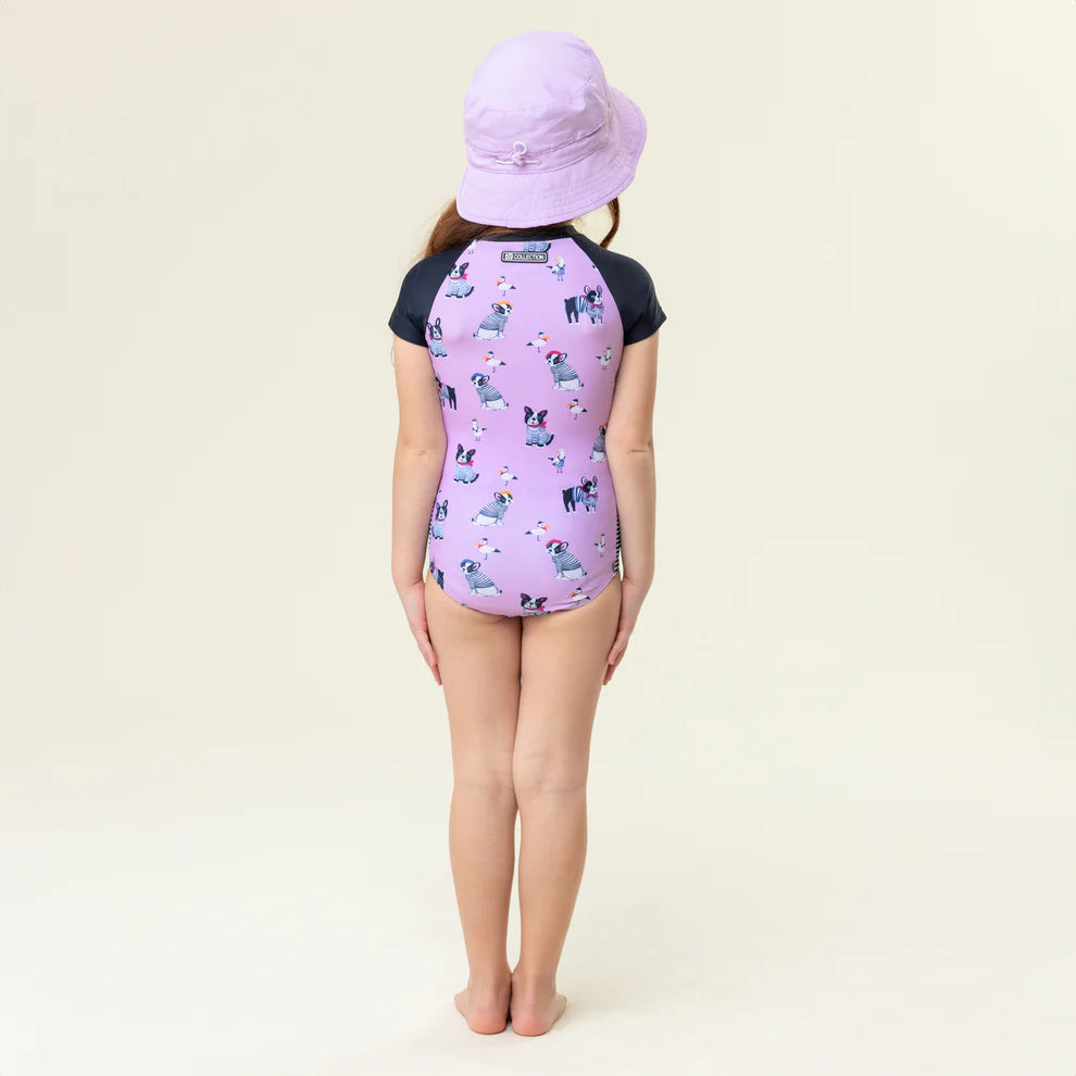 Chapeau UV lilas pâle