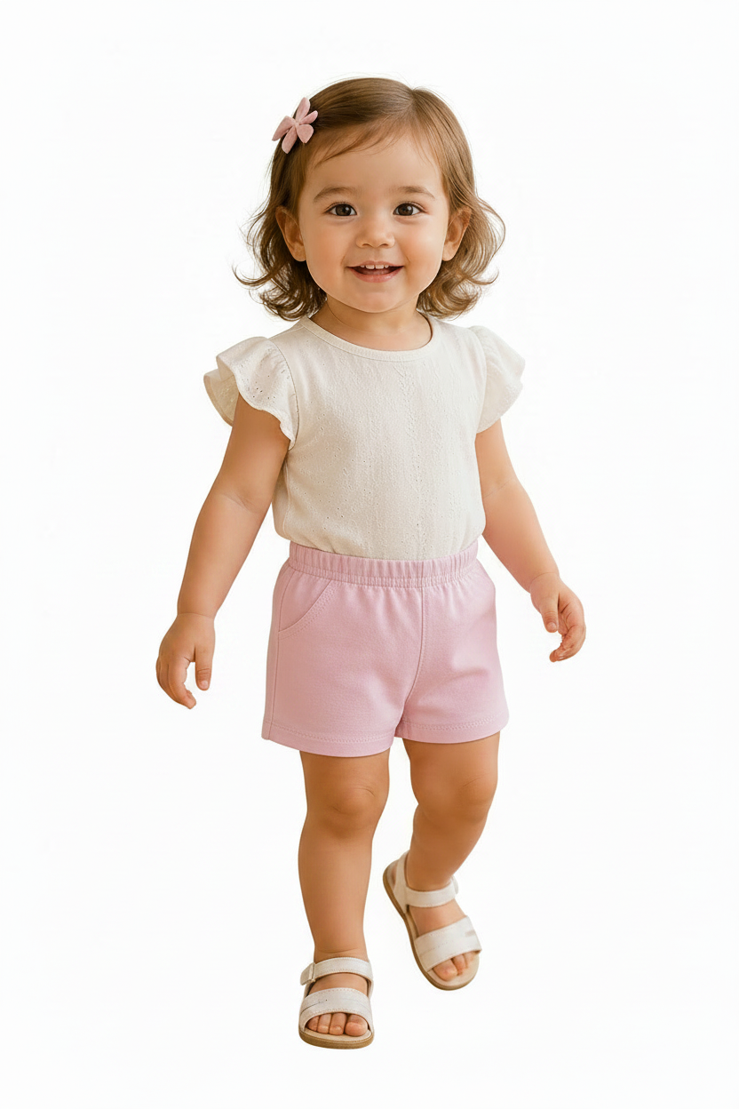 Short legging rose
