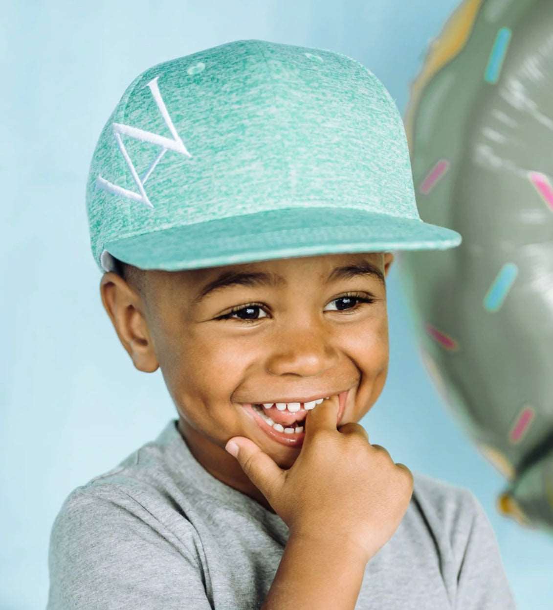 Casquette Harlow Turquoise