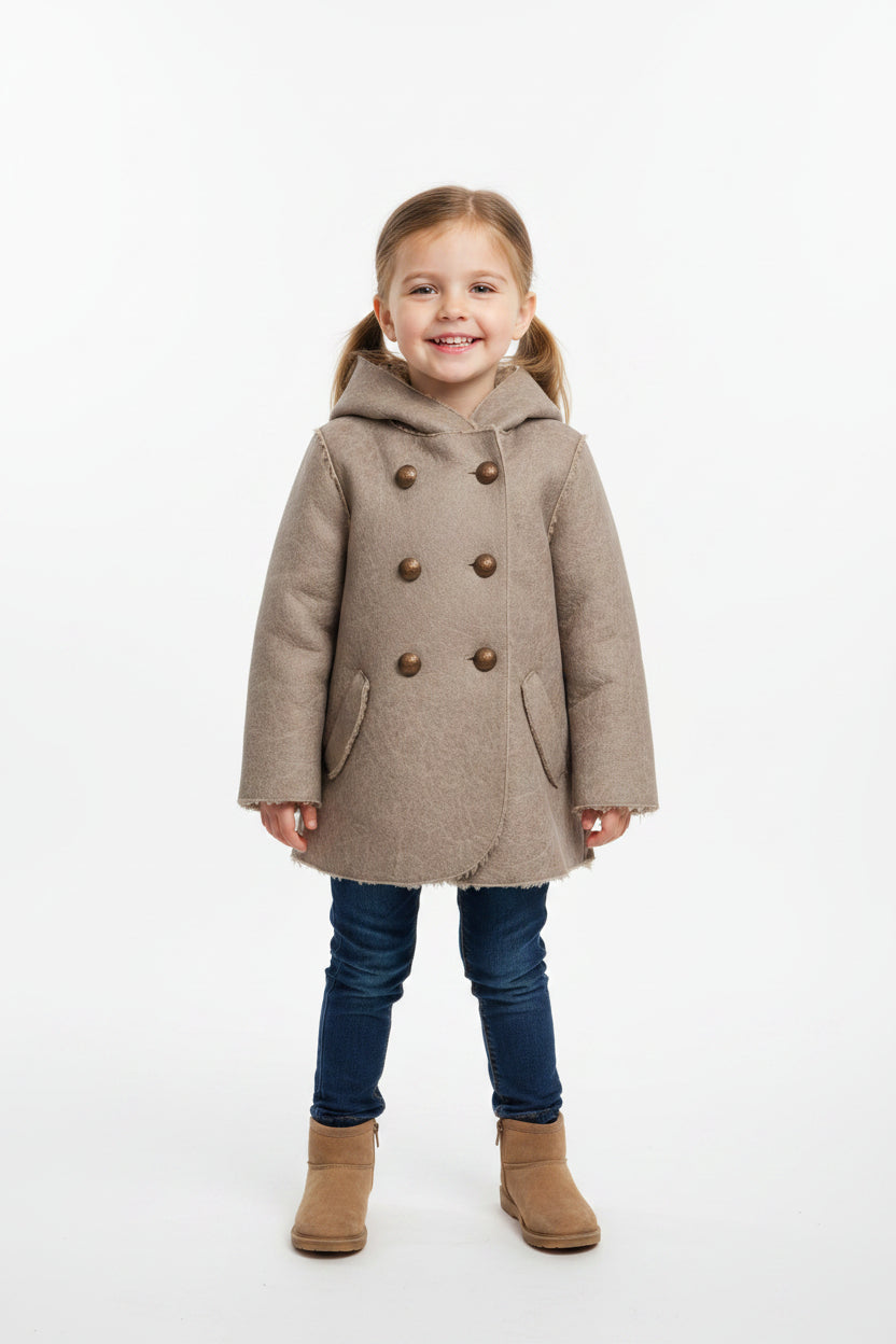 Manteau inspiré des années 60-70 “duffle coat” revisités