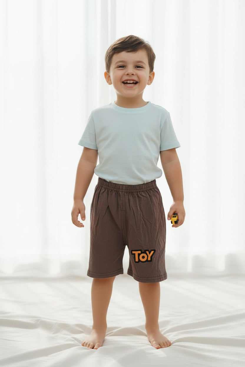 Short Brune "Toys"