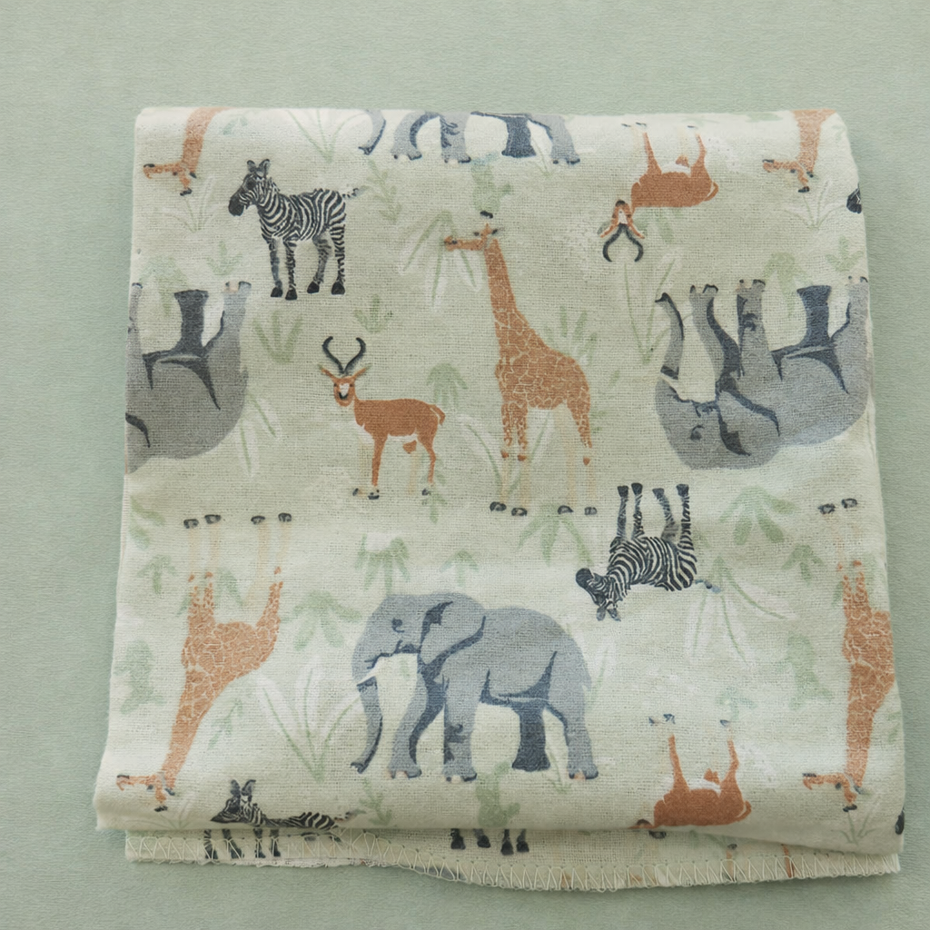 Couveture en Flanelle - Collection Safari- Boutique Frimousse