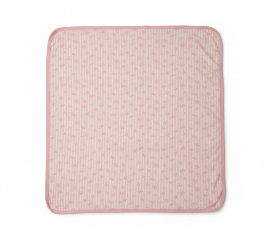 Couverture Petite Boucle Rose - 33"X 27"