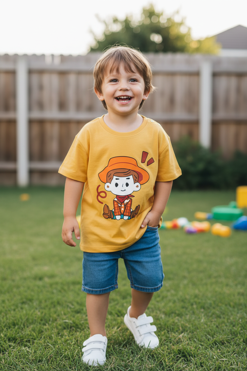 T-shirt Petit Cowboy