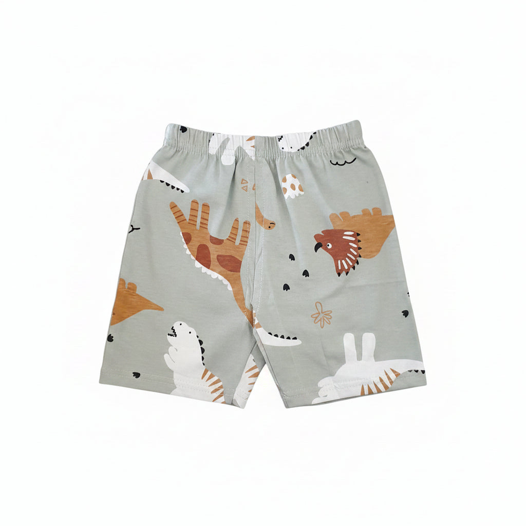 Short Verte Dinosaures