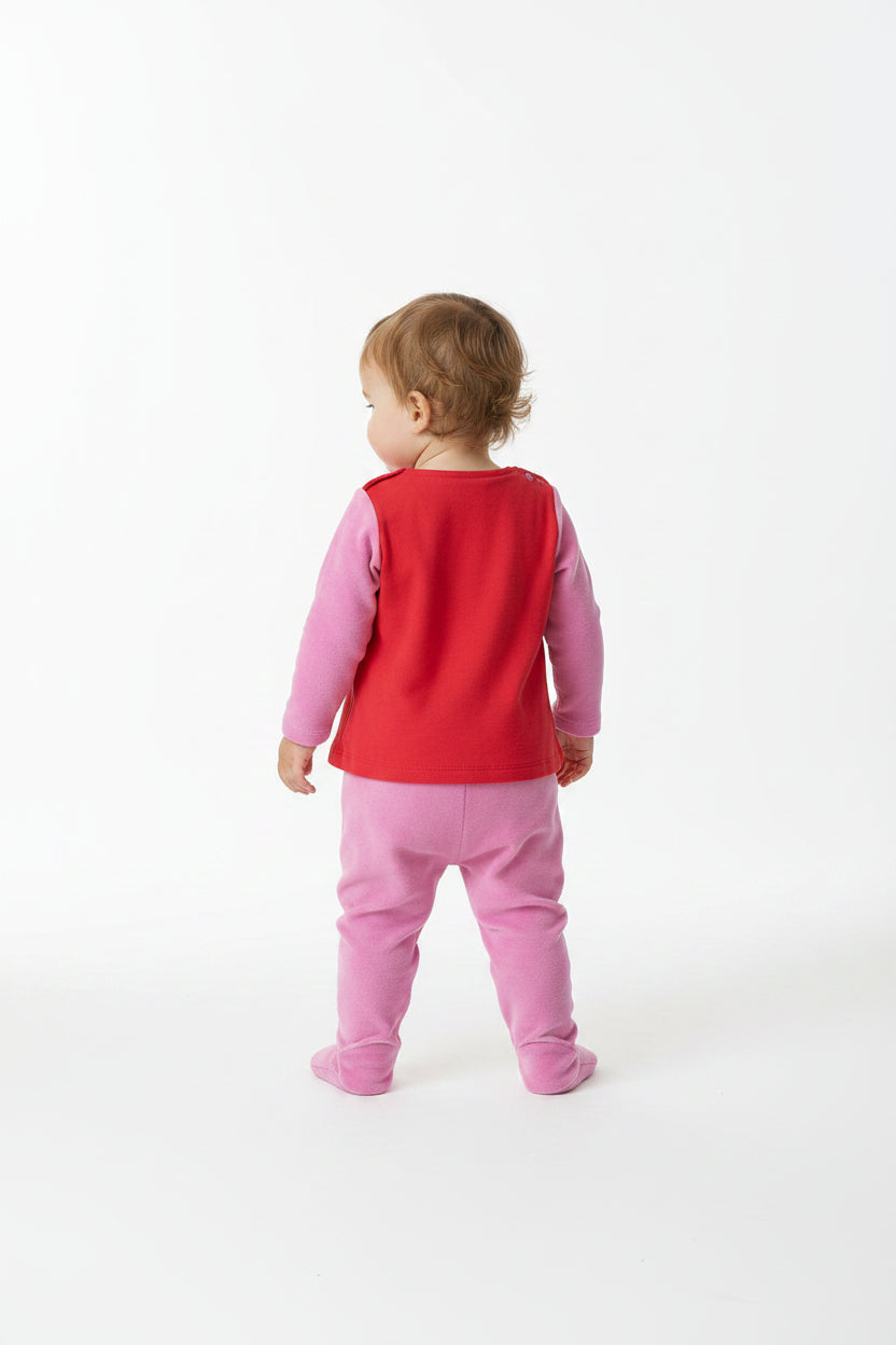 Pyjama 1 pièce Super-Girl avec cape détachable