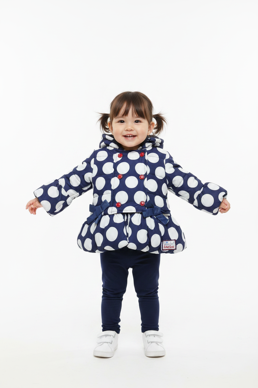 Manteau a Points et Bloucles