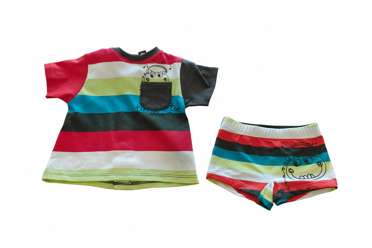 Maillot de bain 2 piĂšces "the Music "