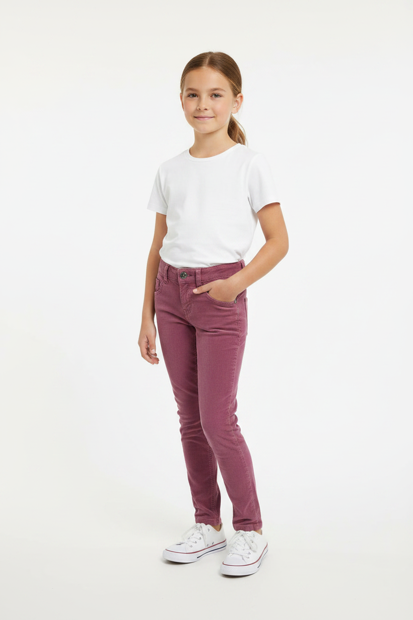 Jeans style velours