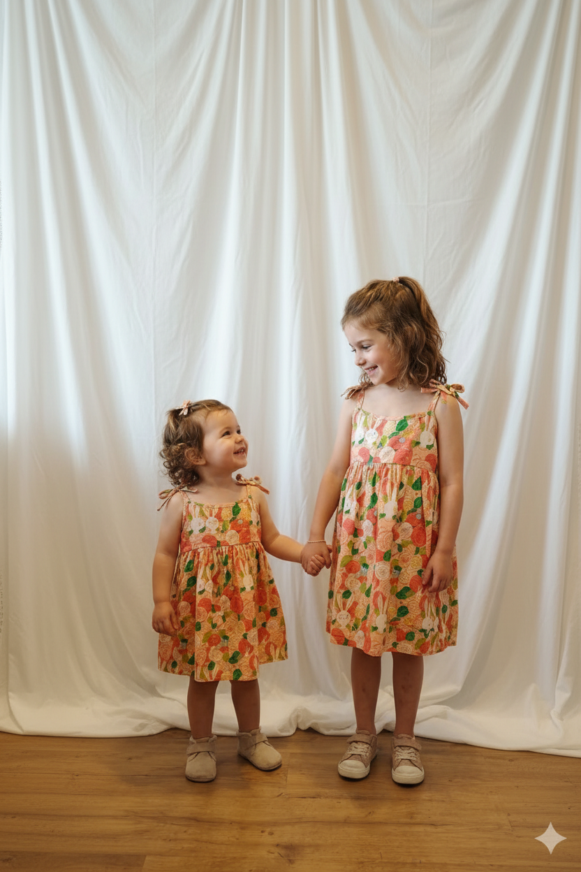 Robe lapin dans les fleurs
