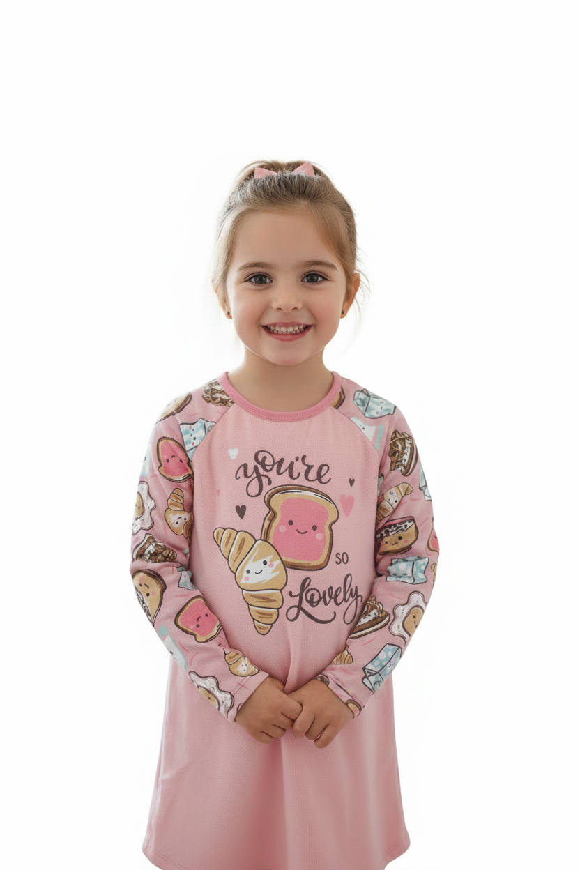Pyjama Nuisette “You’re so Lovely” 🥐💗