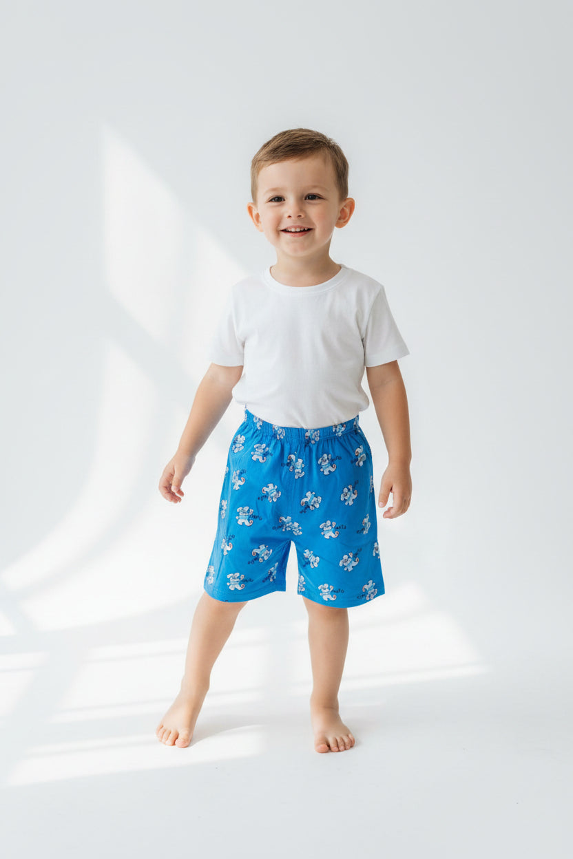 Short Bleu Hello