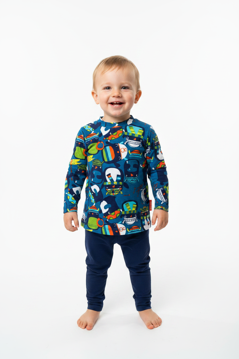 Ensemble Chandail manches longues et pantalon - Pingouin