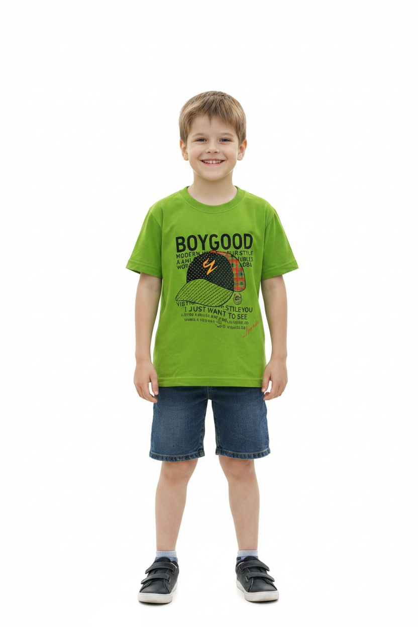 T-shirt vert “BOYGOOD