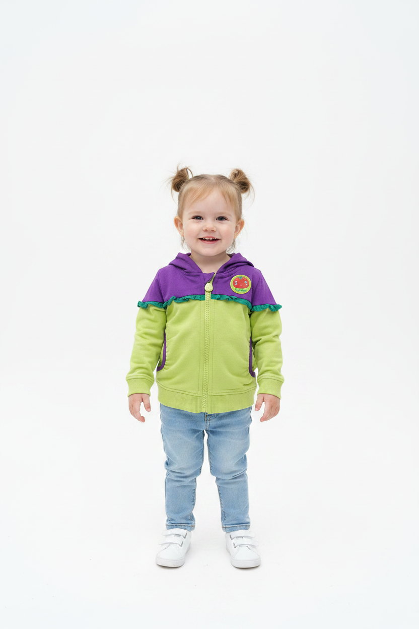 Veste bébé “Petite Tomate Joyeuse”