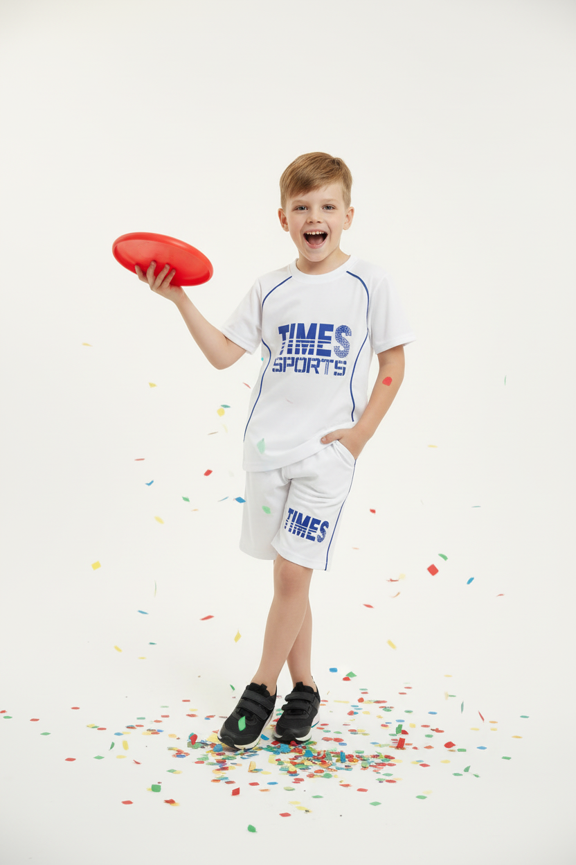 Ensemble Blanc Sport Times