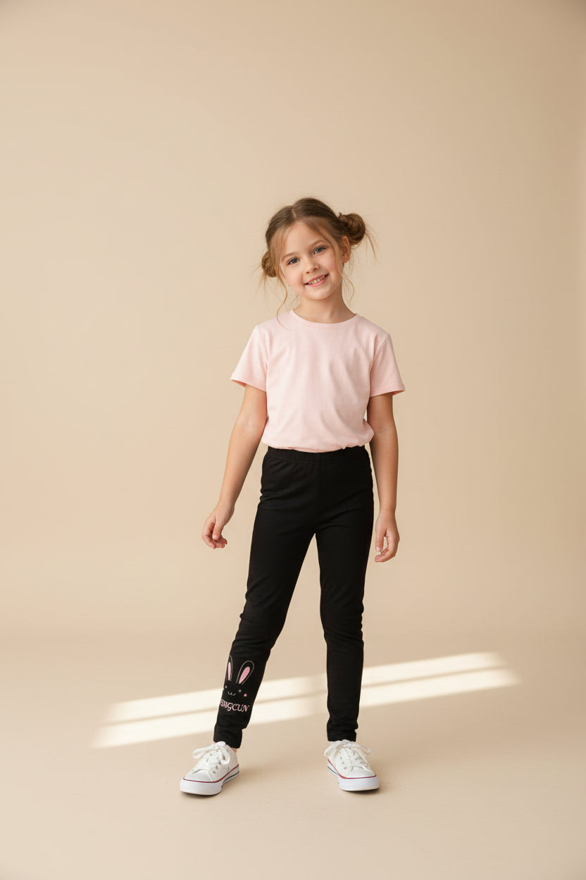 Legging Noir Petite Lapine
